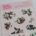 bobo Paper Tattoo Transfer Sheet - Panda Party