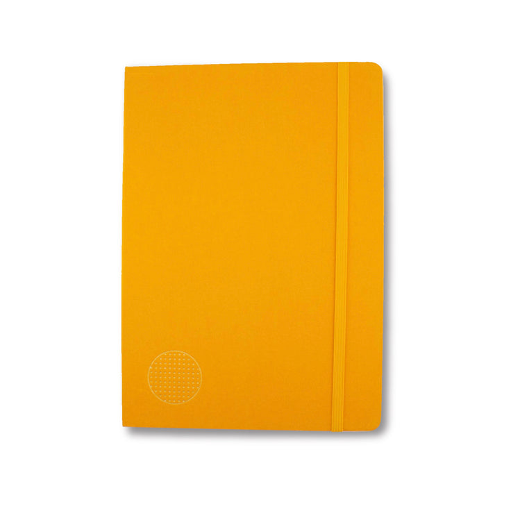 bobo Dot Grid Journal -B5 Linen-Wrapped Hardcover
