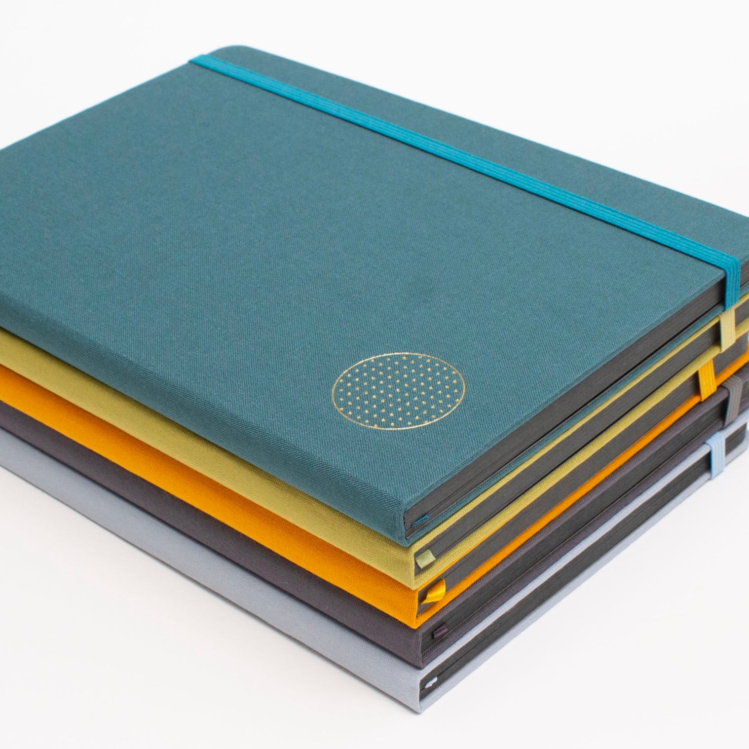 bobo Black Page Lined Journal -B5 Linen-Wrapped Hardcover