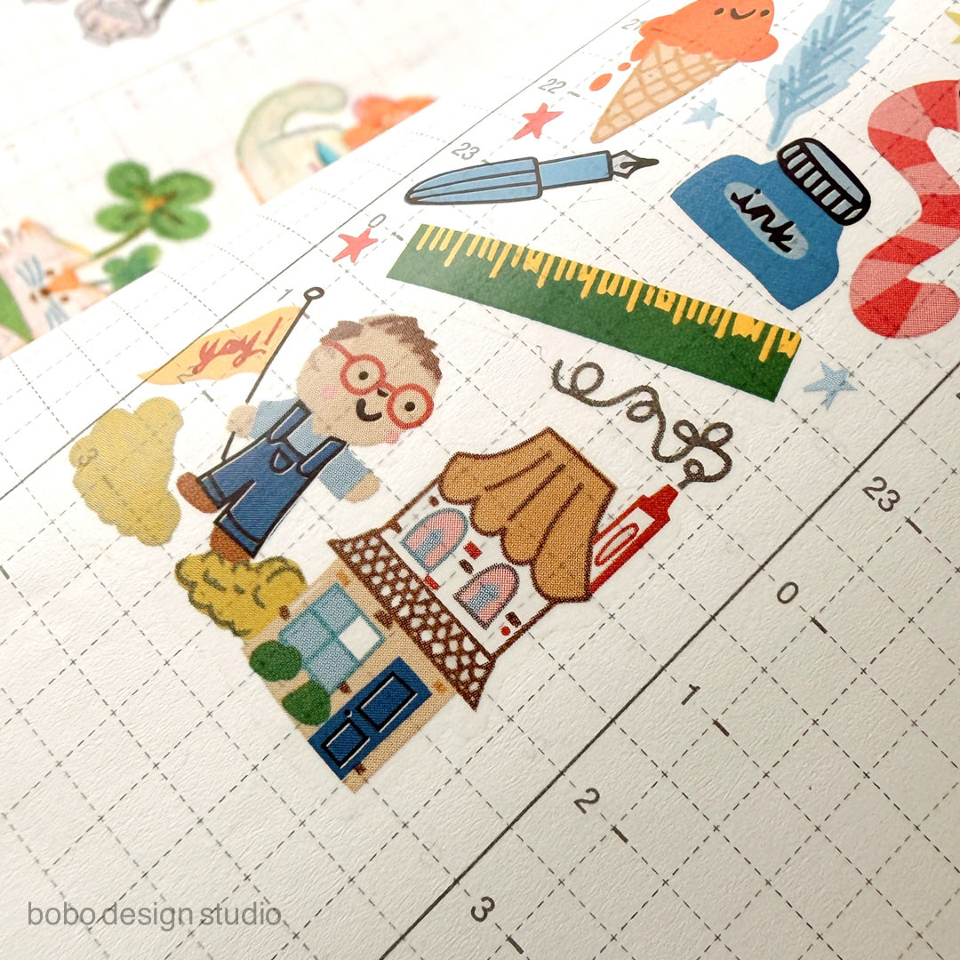 bobo Paper Tattoo Transfer Sheet  - Playdate