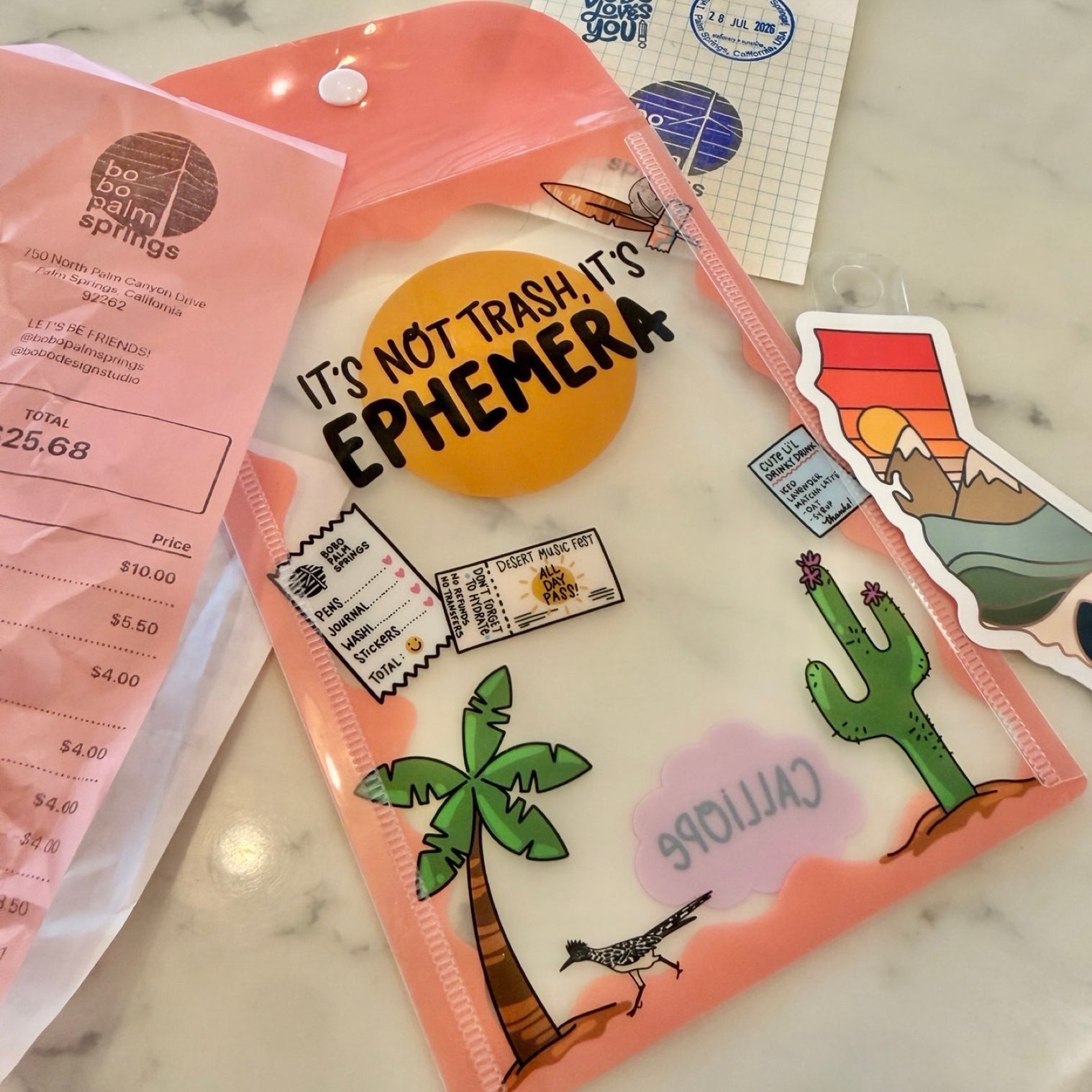 It's Not Trash It's Ephemera- Envelope