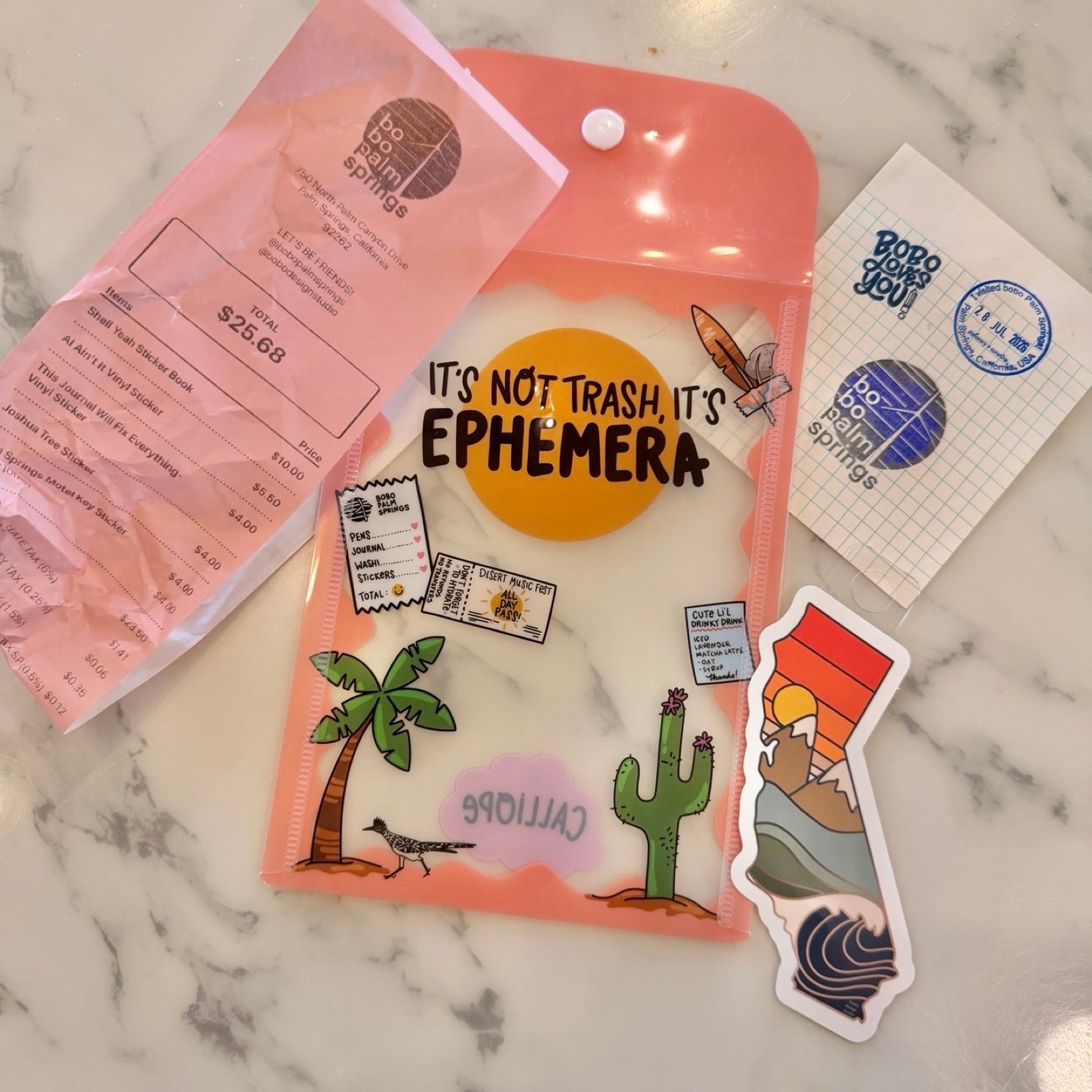 It's Not Trash It's Ephemera- Envelope