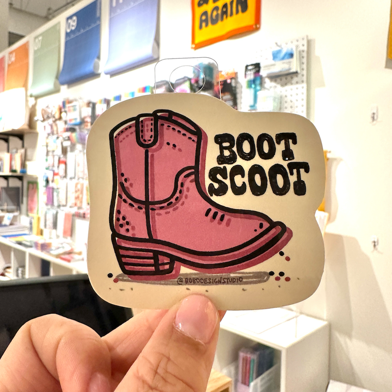 Boot Scoot - Vinyl Sticker