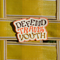 Defend Trans Youth Patch