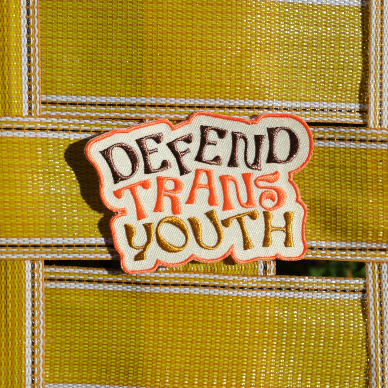 Defend Trans Youth Patch