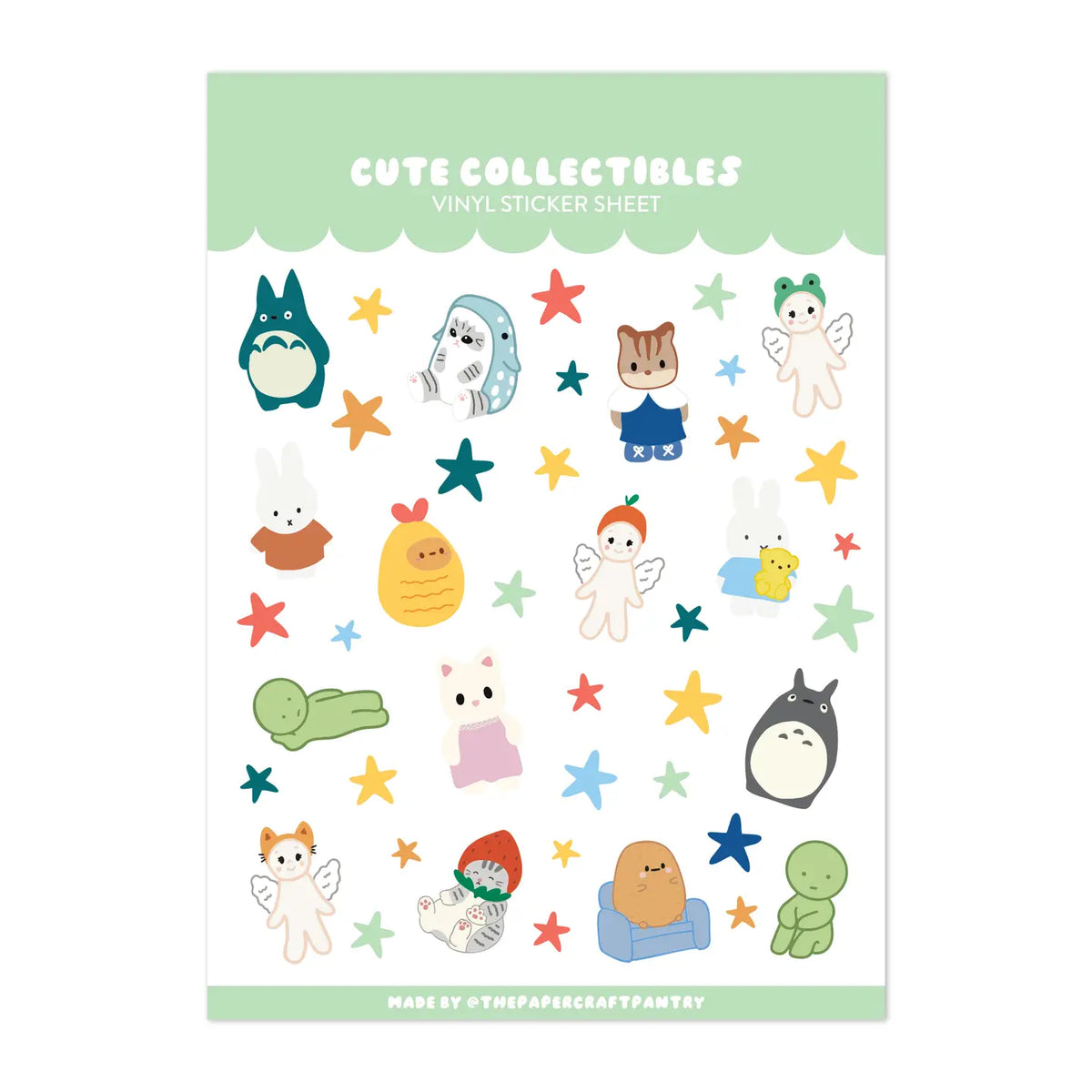 Cute Collectibles - Sticker Sheet