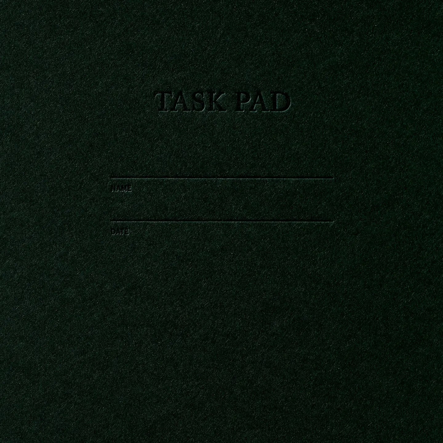 Task Pad Notebook - Spruce