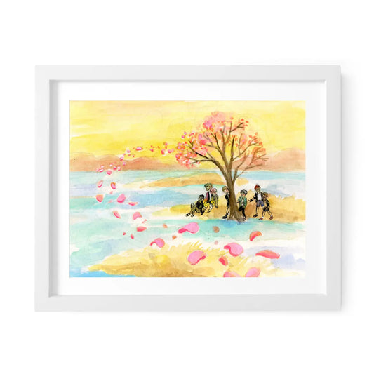 Bts Spring Day Mini Art Print