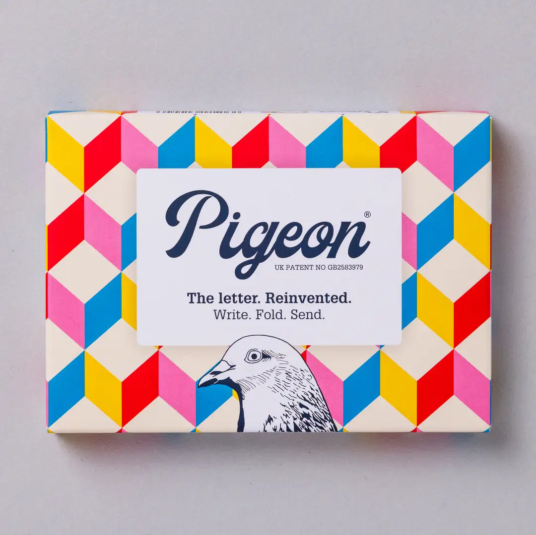 Urban Pigeon, Folding Stationery Letter Pack, Pack of 6