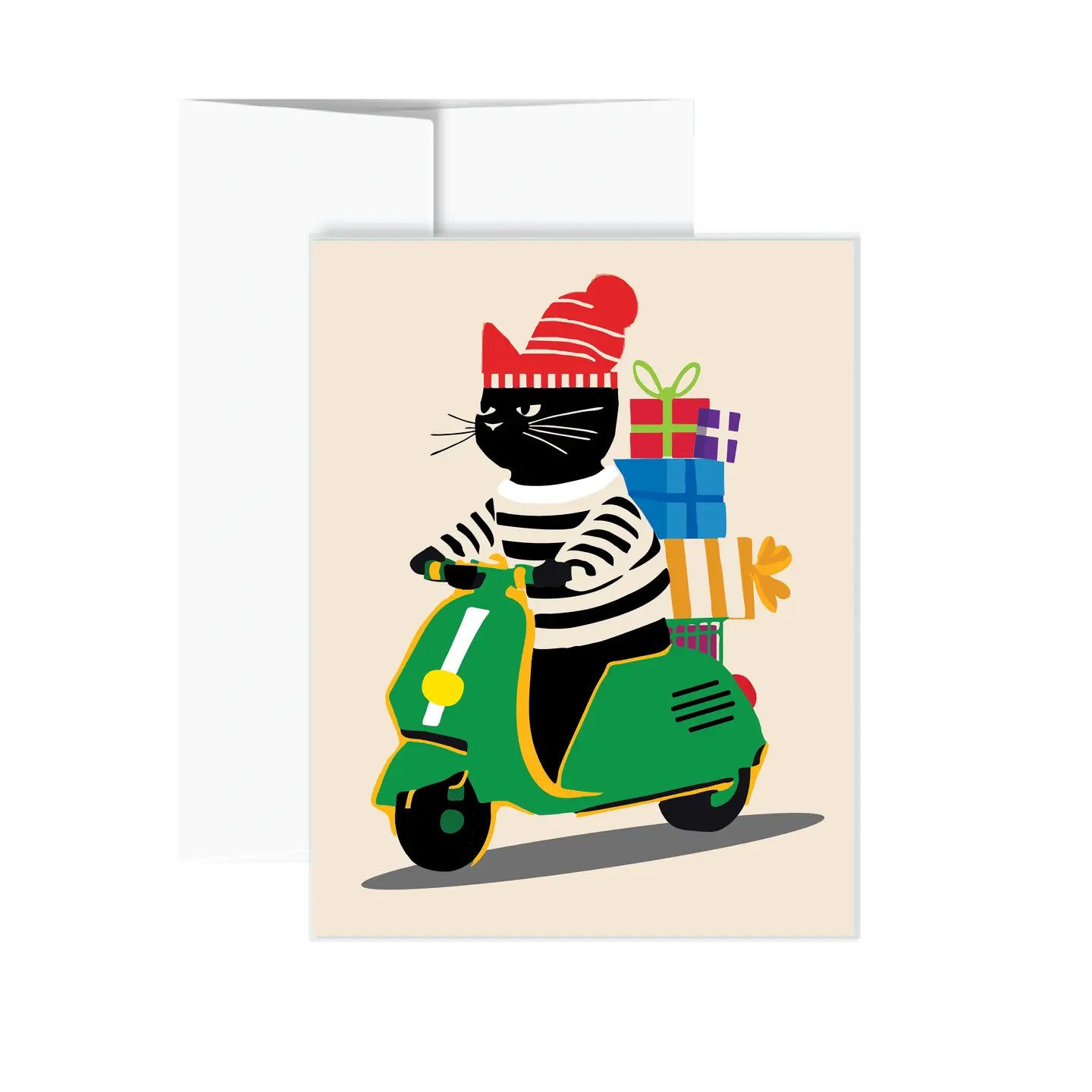Holiday Card - Motocat