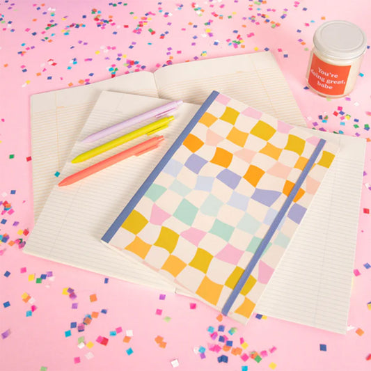 Carnival Checkers Notebook