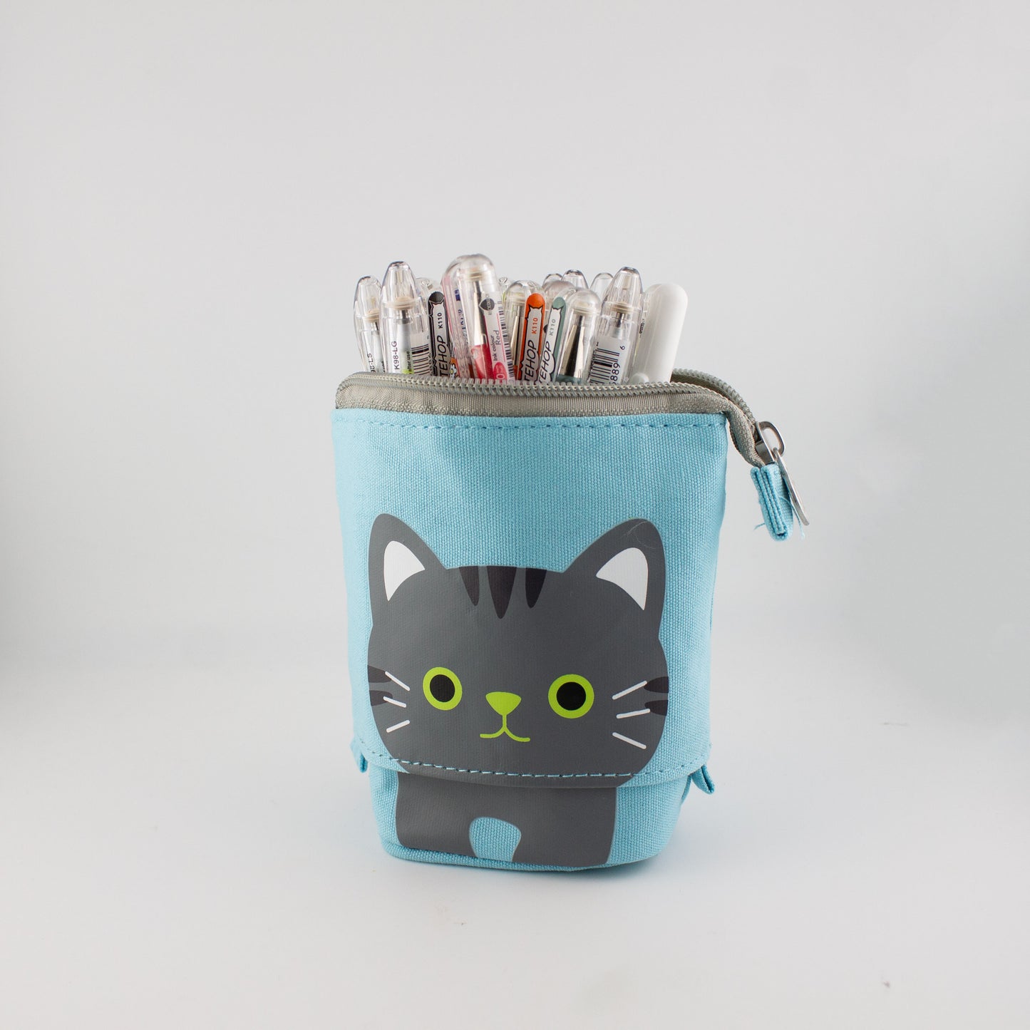 Cat Expandable Pen and Pencil Pouch