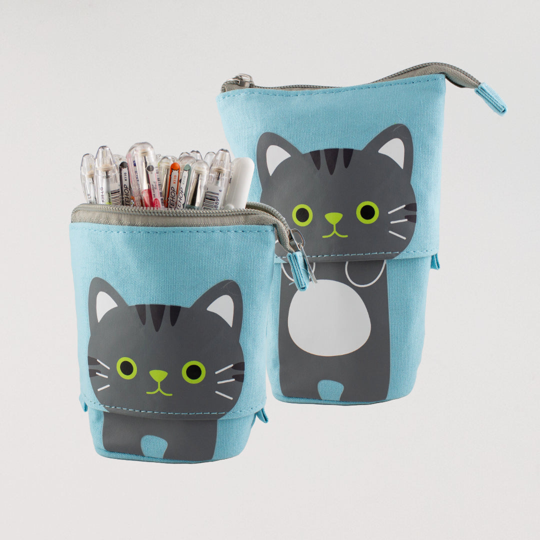 Cat Expandable Pen and Pencil Pouch
