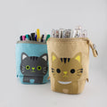 Cat Expandable Pen and Pencil Pouch