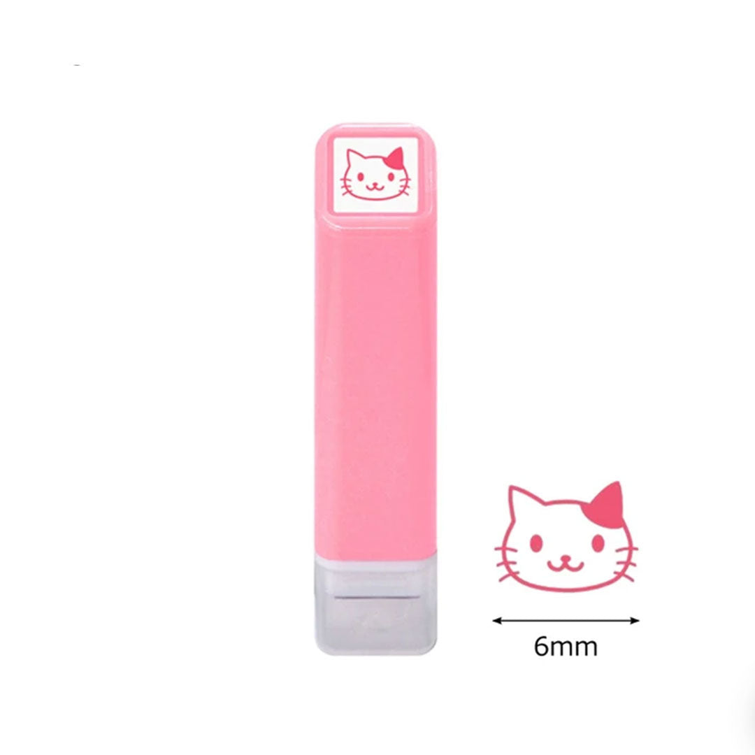 Cat Mini Self Inking Stamp