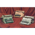 Vintage Typwriter Postcard