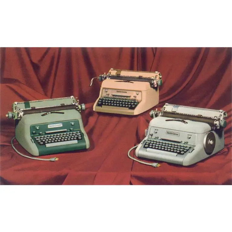 Vintage Typwriter Postcard