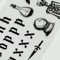 Goth Girl Letter PET Tape