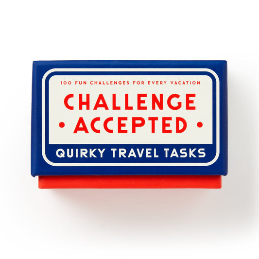 Challenge Accepted - Travel Tasks Card Deck - Game