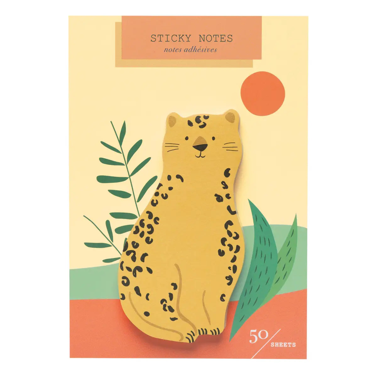 Cheetah Sticky Note - Girl of All Work
