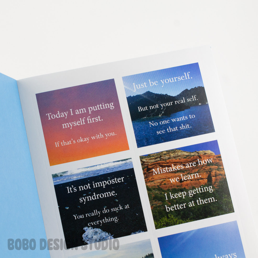 Disappointing Affirmation Sticker Book