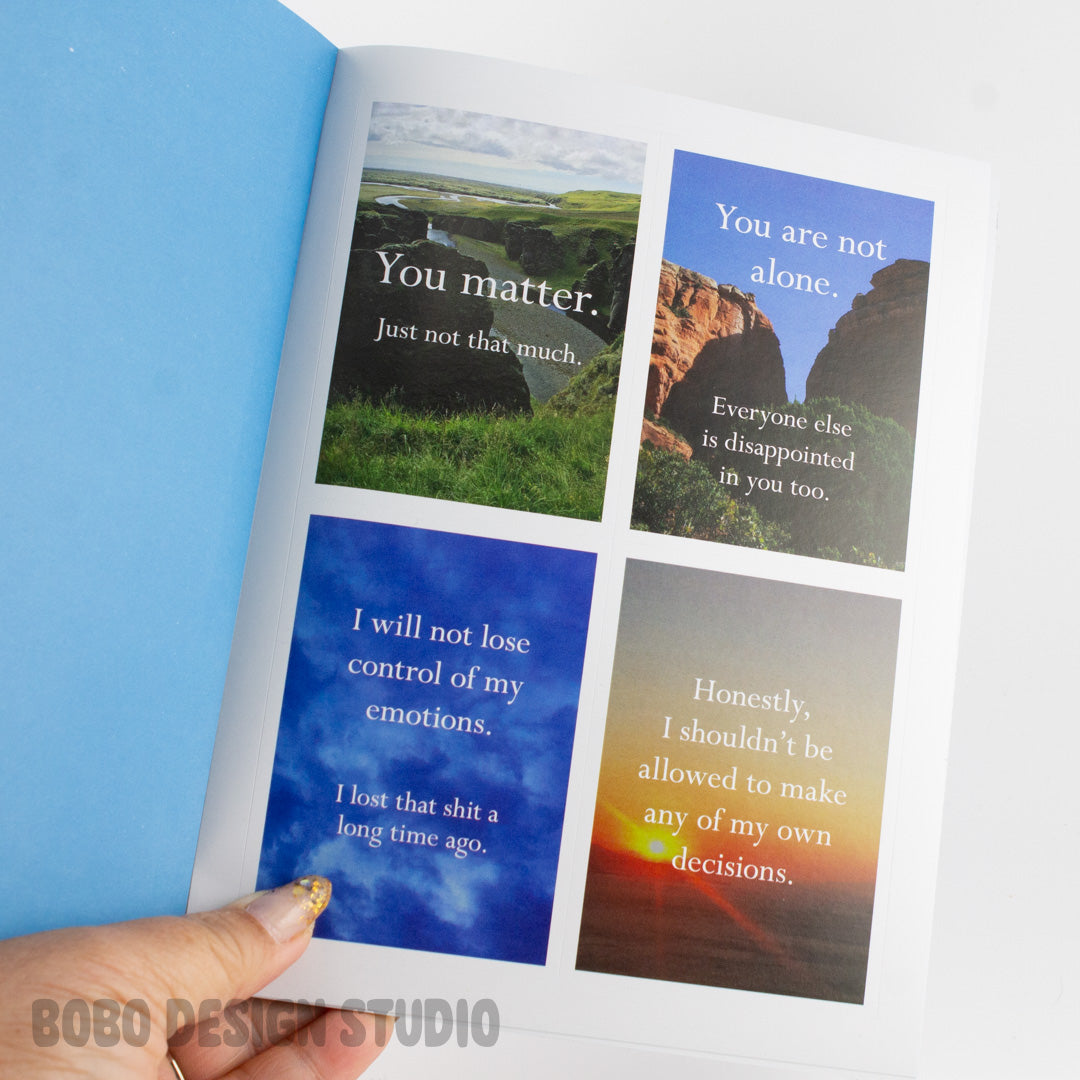 Disappointing Affirmation Sticker Book