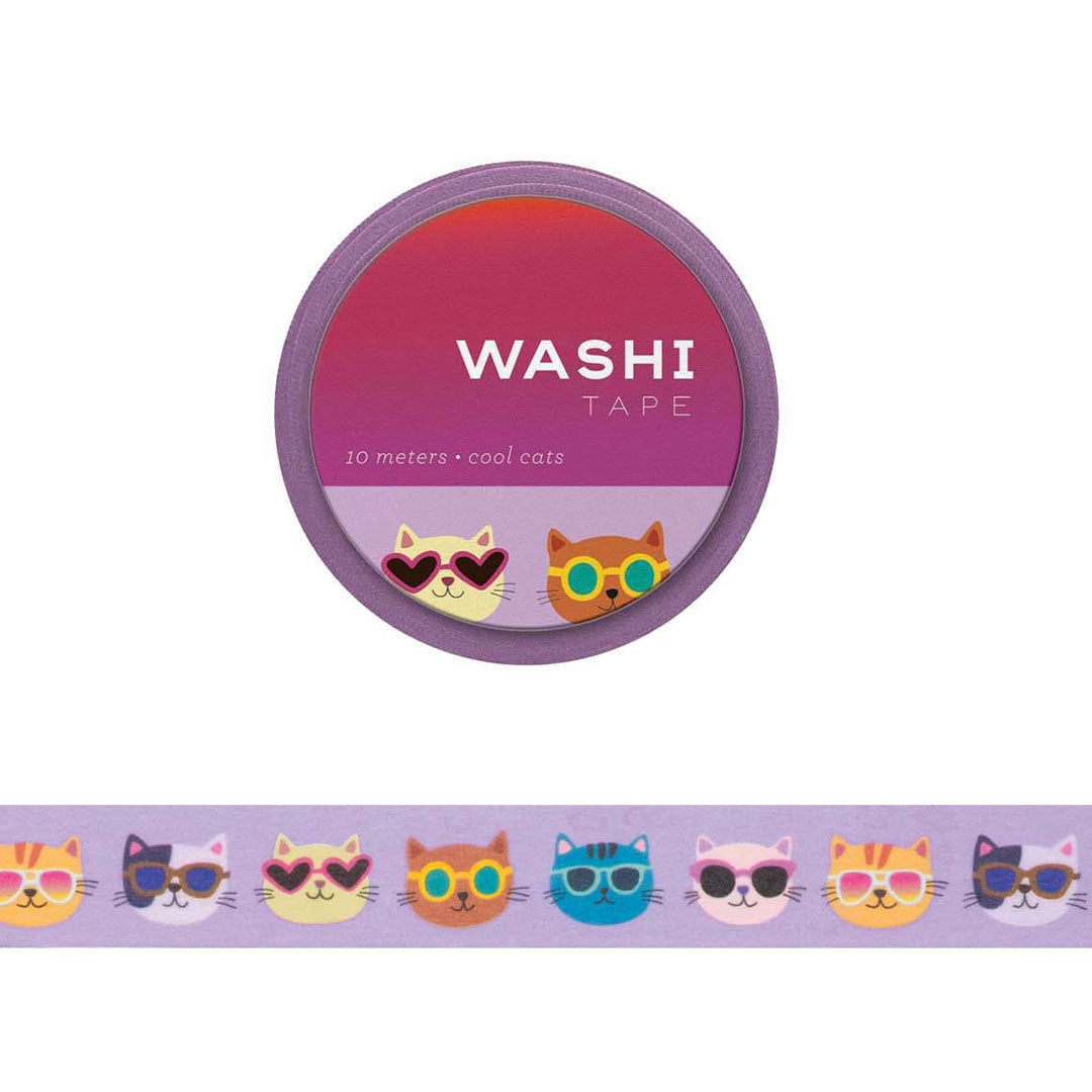 Cool Cats Washi Tape