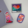 Cowboy Cat - Chenille Woven Sticker Patch