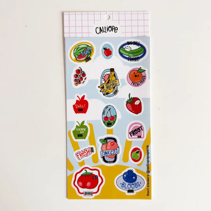 Froot Stickers Sticker Sheet