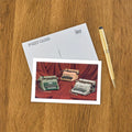 Vintage Typwriter Postcard