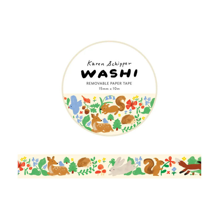 Woodland Washi Tape – Craft Tape