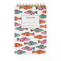 Task Pad Notebook - Colorful Fish