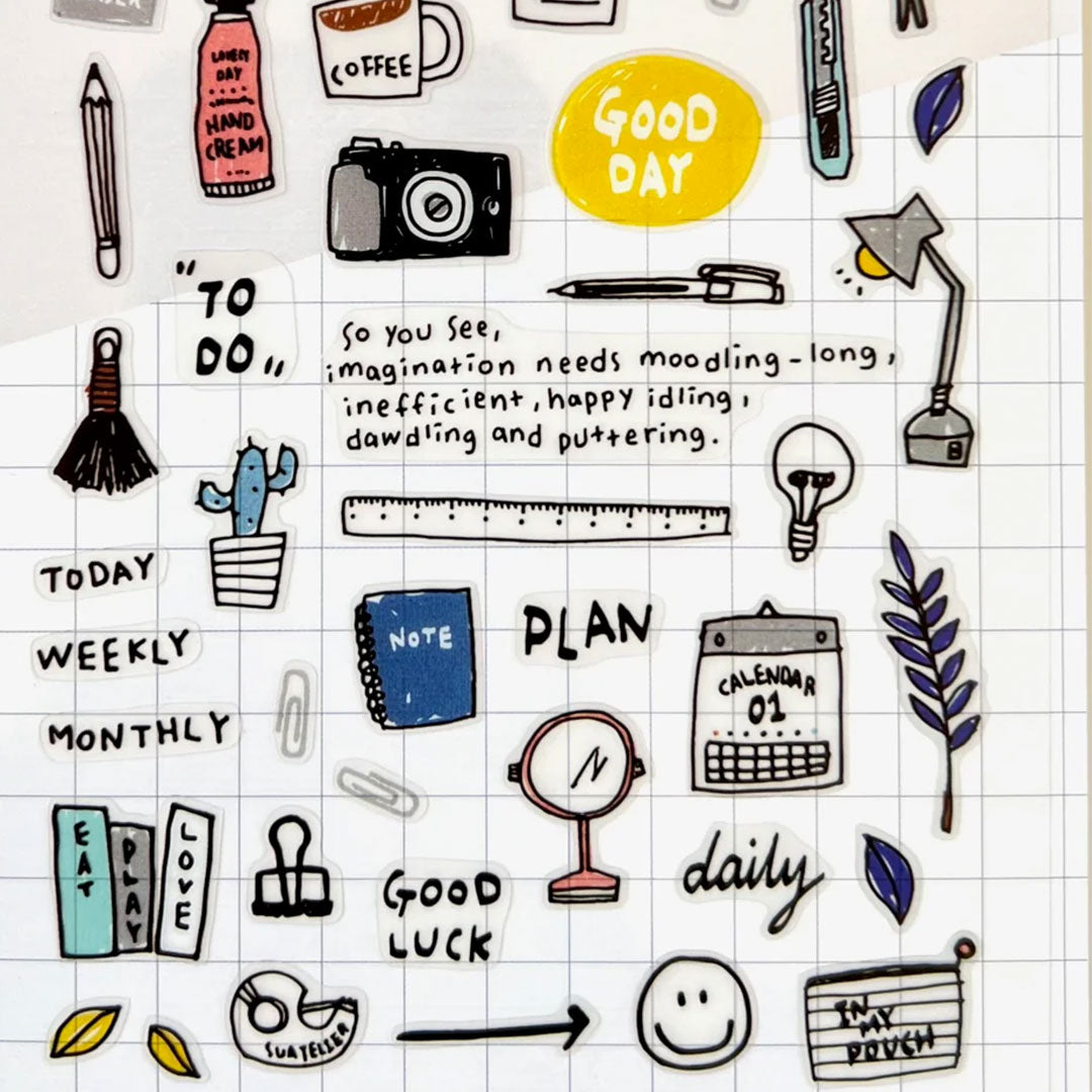 Daily Life Sticker Sheet