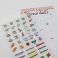Days 02-Clear Planner Sticker Sheet