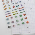 Days 02-Clear Planner Sticker Sheet