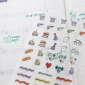Days 02-Clear Planner Sticker Sheet