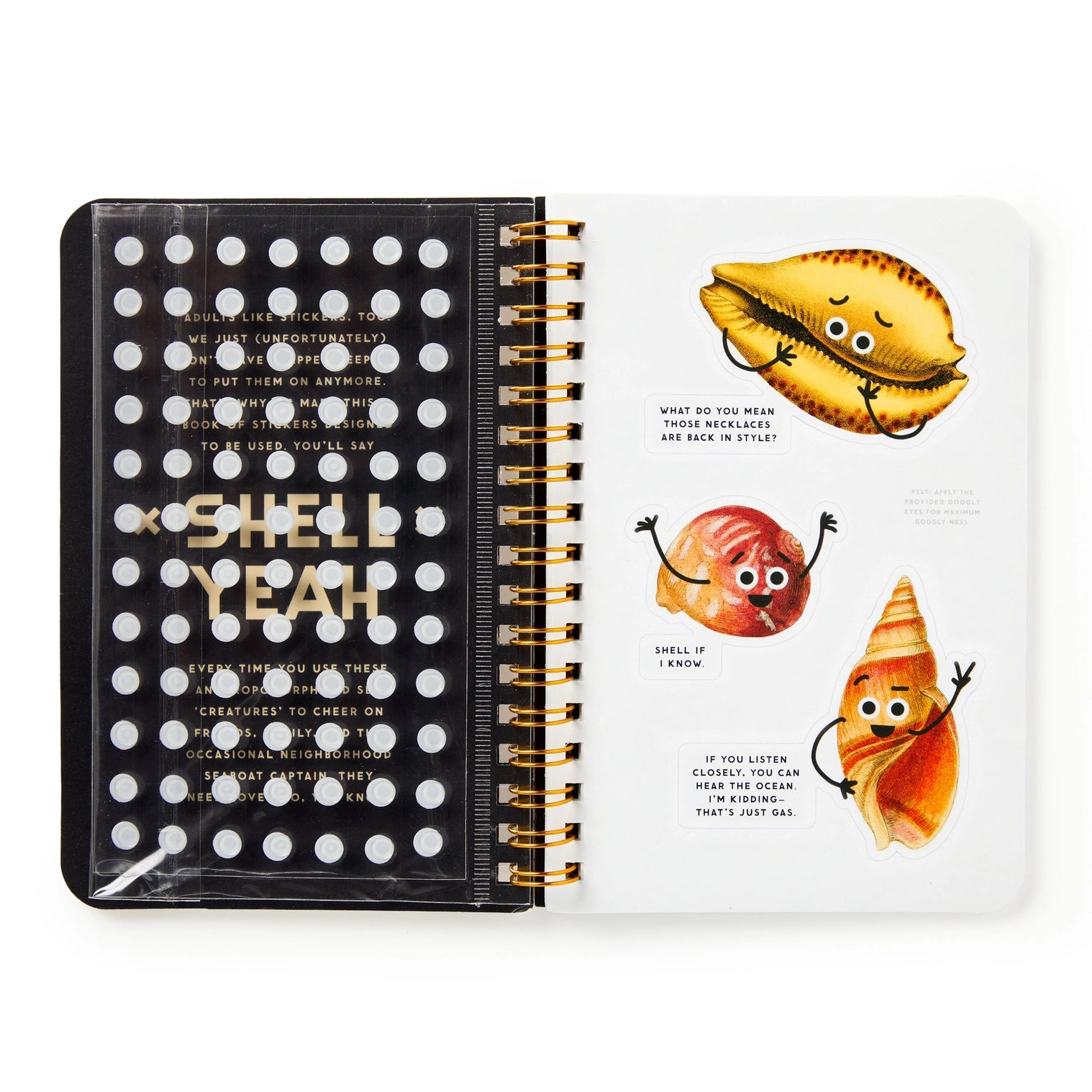 Shell Yeah Sticker Book