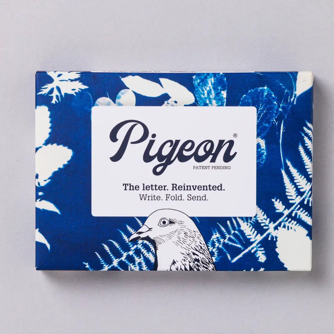Apothecary Pigeon, Botanical Folding Letter Set - Pack of 6