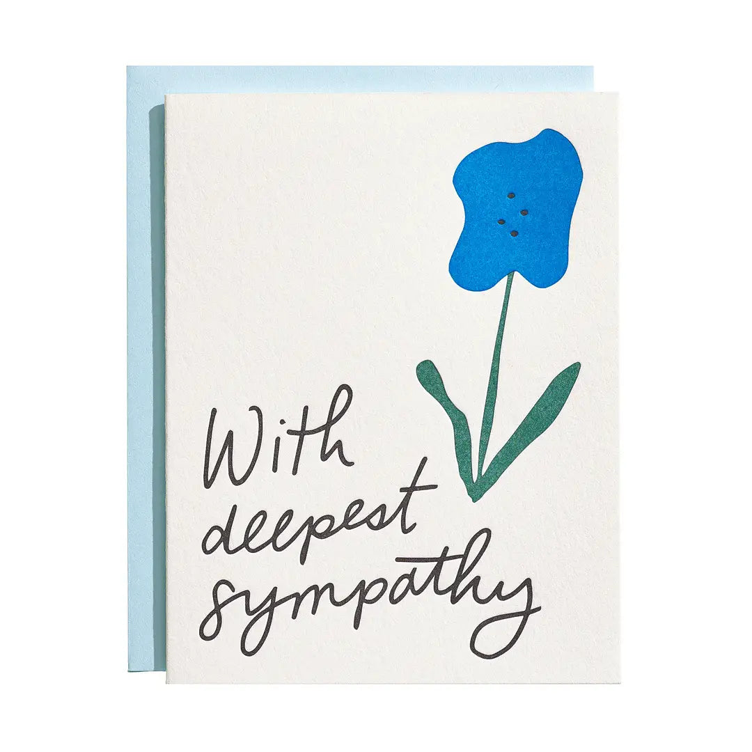 With Deepest Sympathy - Greeting Card