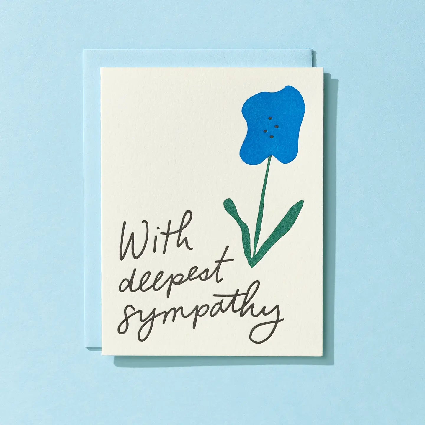 With Deepest Sympathy - Greeting Card