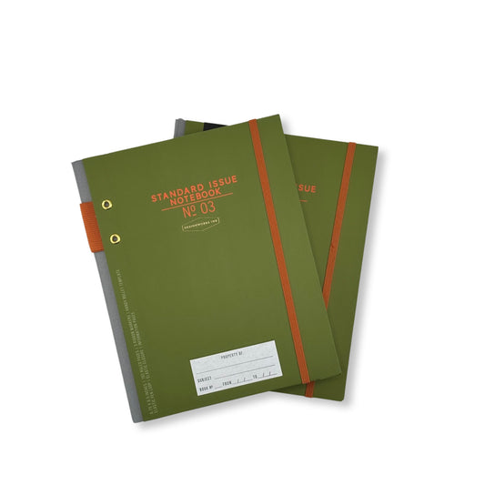 Standard Issue Notebook - Olive Green