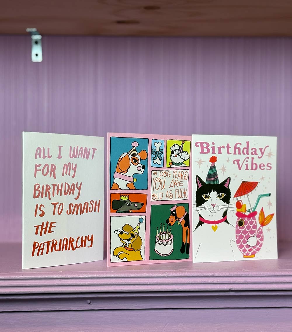 Dog Years Birthday Greeting Card