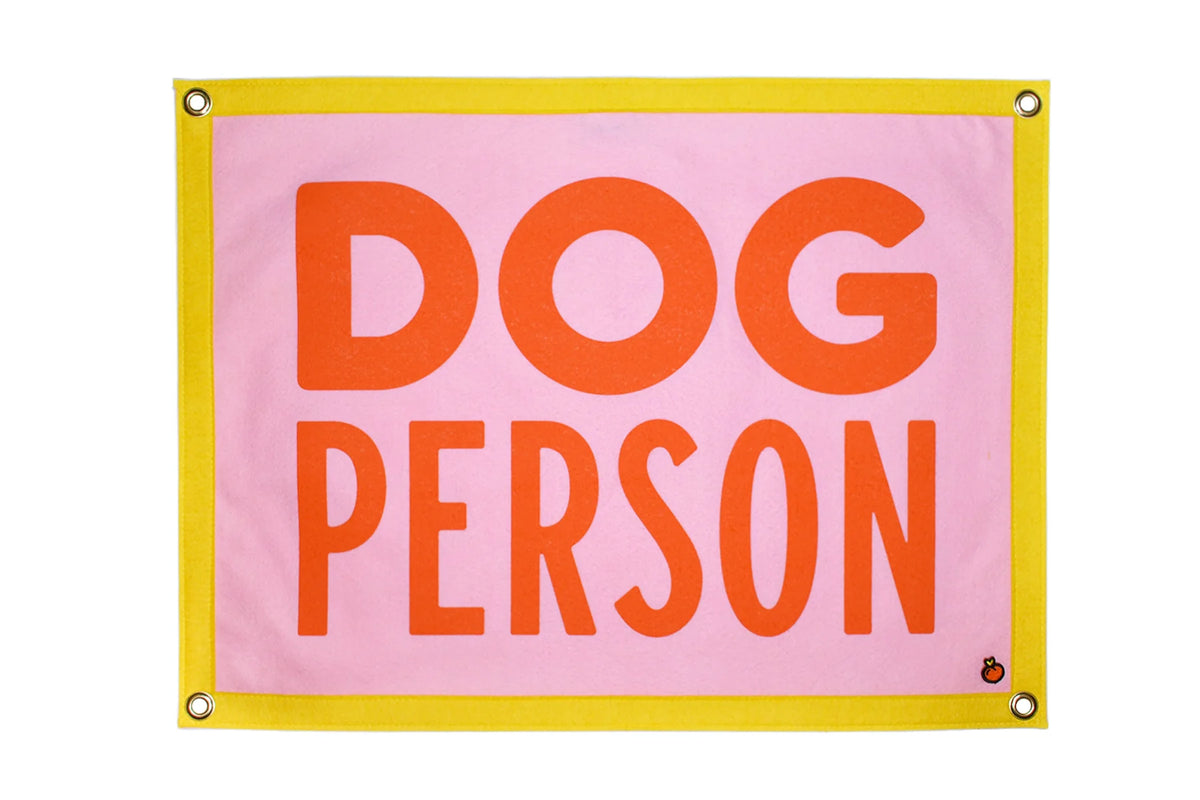 Dog Person Felt Flag - Maxine x Oxford Pennant