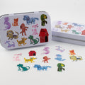 Dog Park Washi Flake and Stationery Trinket Tin