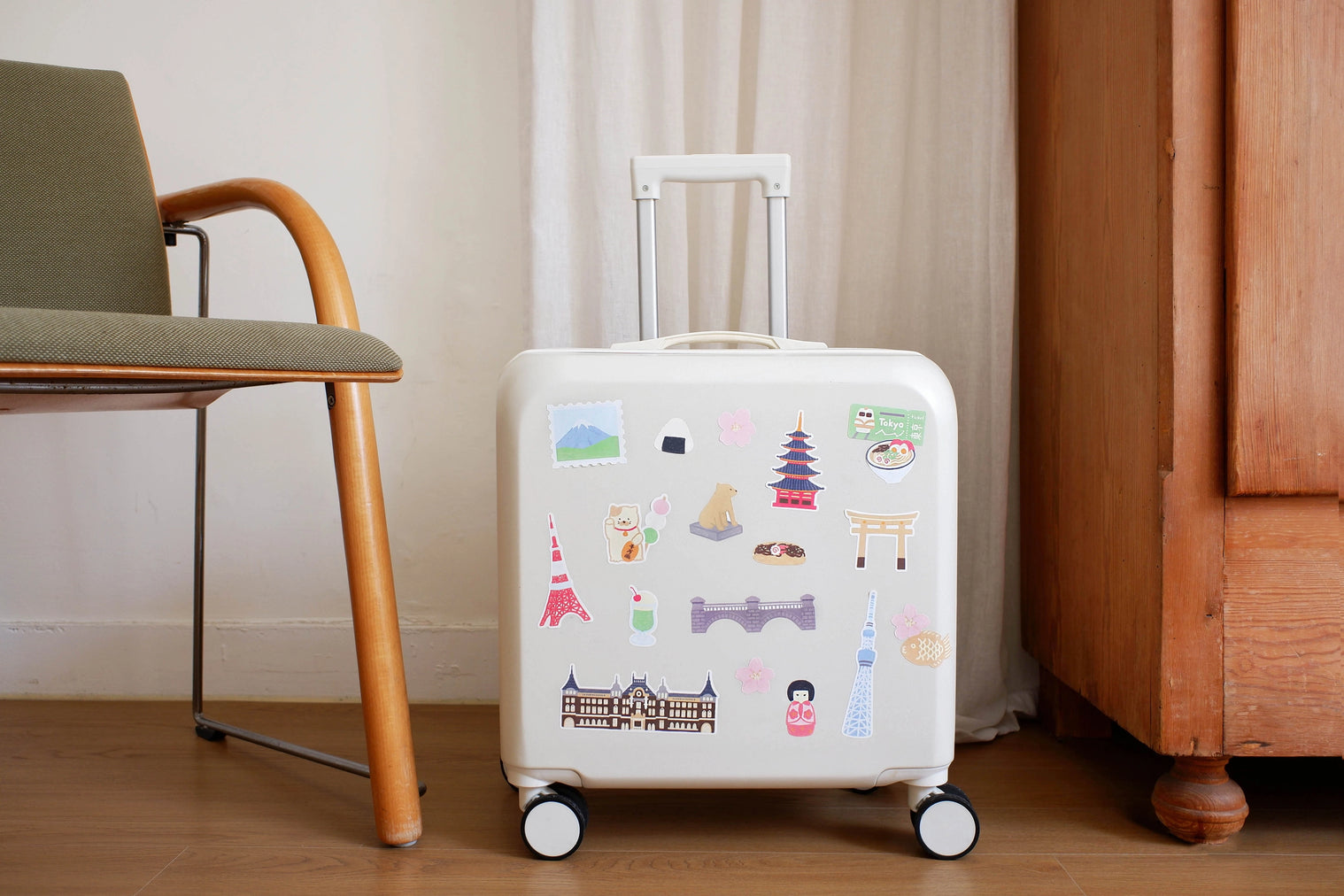 Tokyo Travel Diary - Travel of Sautelier Sticker Pack
