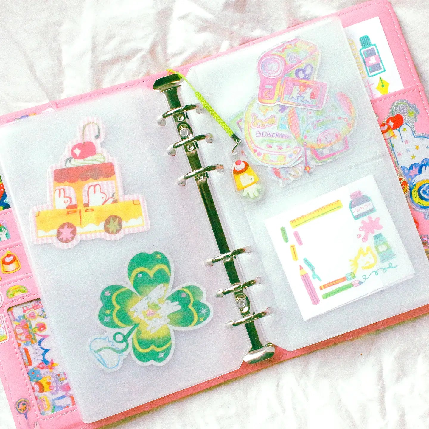 'garden Party' A6 Binder