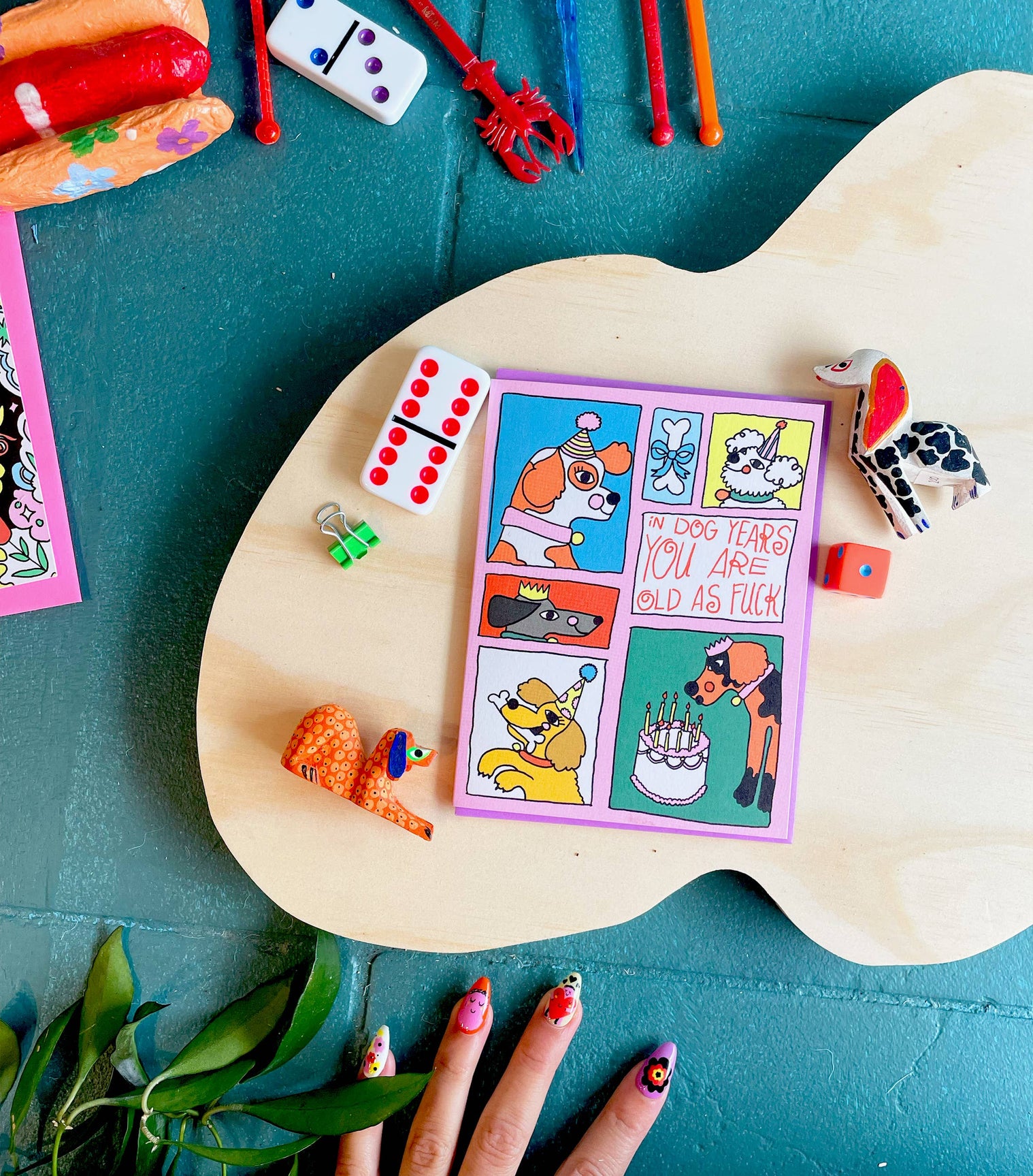 Dog Years Birthday Greeting Card