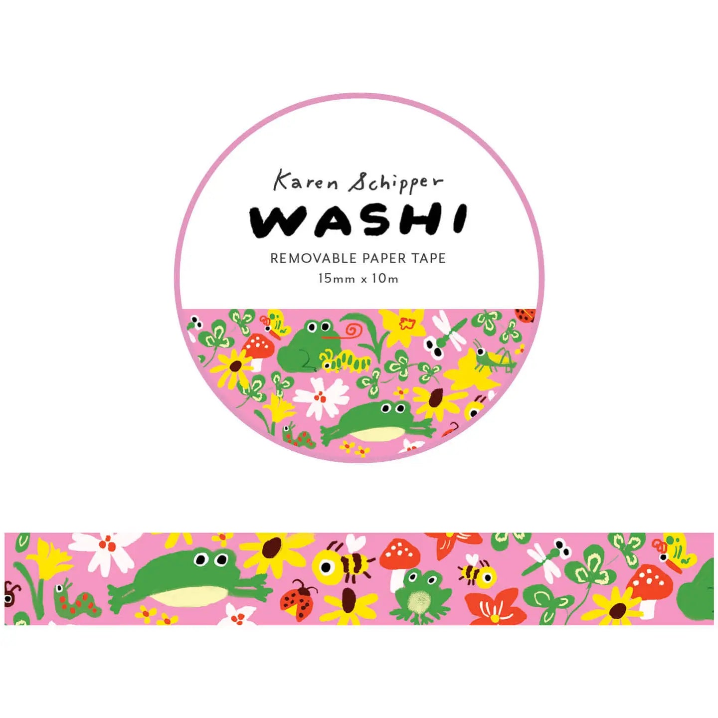 Garden Toad Washi Tape – Craft Tape