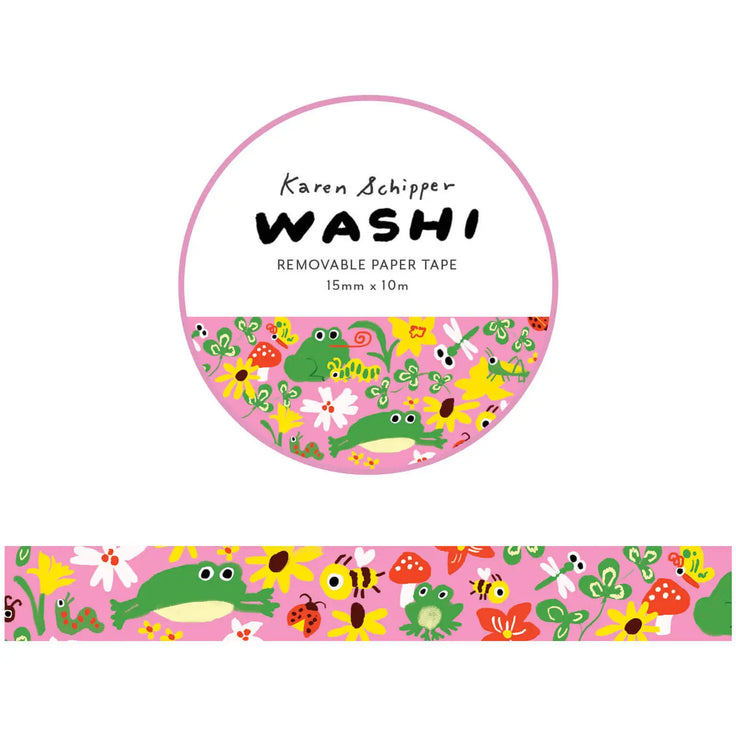 Garden Toad Washi Tape – Craft Tape