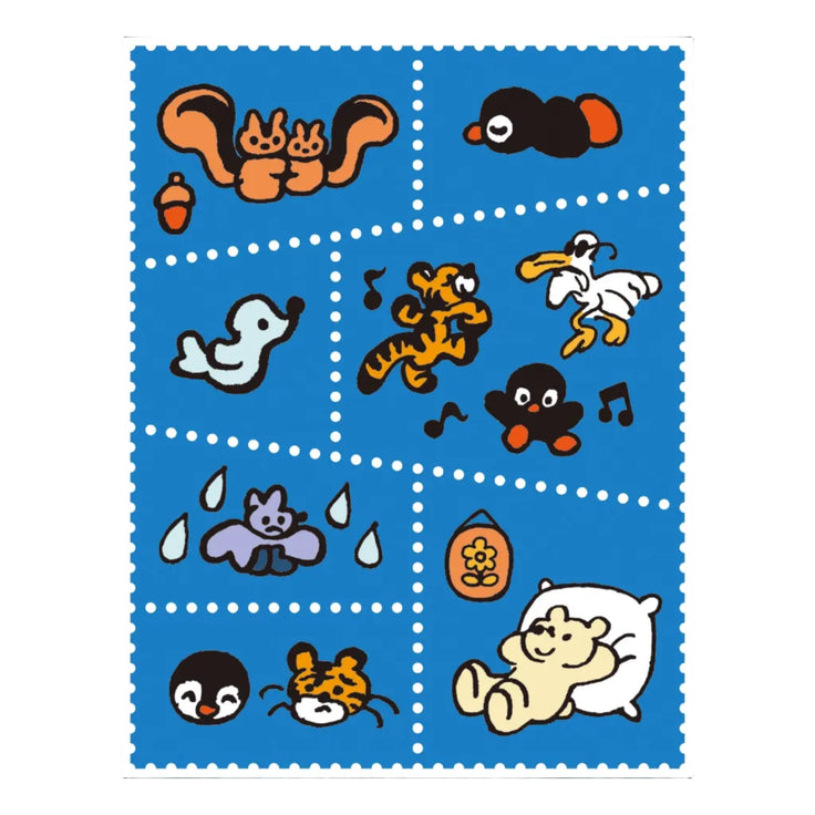 Squirrel Friends-Kitta Portable Washi Stamp Style Tape